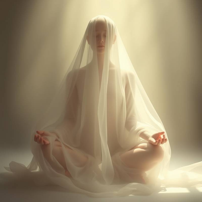 Personal Development course category featuring a person meditating surrounded by glowing light.